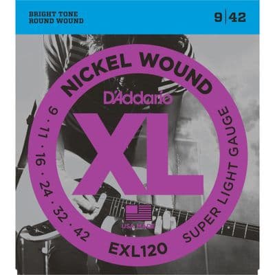Daddario EXL120- 9-42