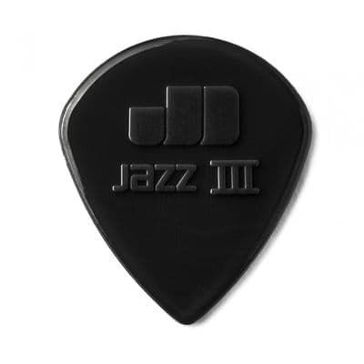 Dunlop Jazz III Stiffo Black (Pack Of 6)