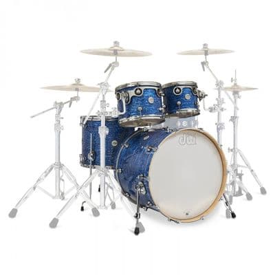 DW Design Series 22'' 5pc Shell Pack Royal Blue Strata
