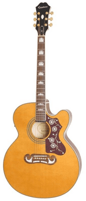 Epiphone EJ-200EC- Vintage Natural