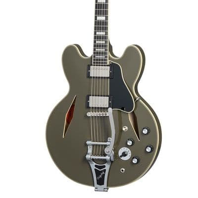 Epiphone Exclusive Shinichi Ubukata ES-355 Custom - Olive Drab