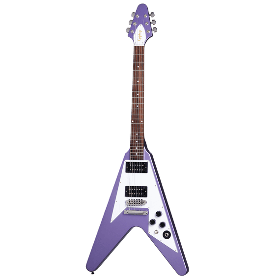 Epiphone Kirk Hammett 1979 Flying V Purple Metallic