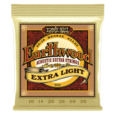 Ernie Ball Earthwood 80/20 Bronze Acoustic - 10-50