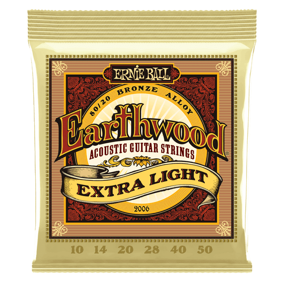 Ernie Ball Earthwood 80/20 Bronze Acoustic - 10-50