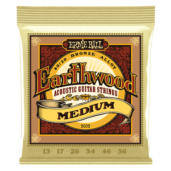 Ernie Ball Earthwood 80/20 Bronze Acoustic - 13-56