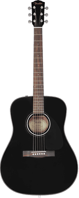 Fender CD-60 V3 Dreadnought - Black