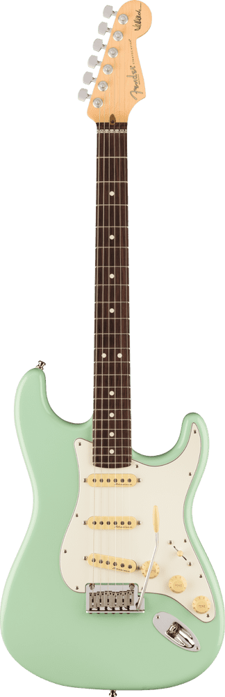 ギター Fender USA JeffBeck Stratocaster Fender JEFF BECK STRATOCASTER - Surf Green