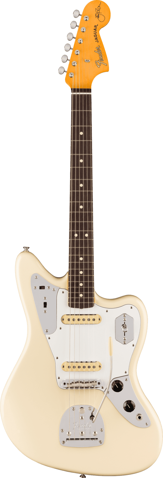 Fender Johnny Marr Jaguar - Olympic White