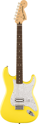 Fender LIMITED EDITION TOM DELONGE STRATOCASTER - Graffiti Yellow