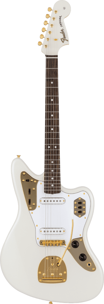 Fender Made in Japan Traditional 60s Jaguar - White Pearl