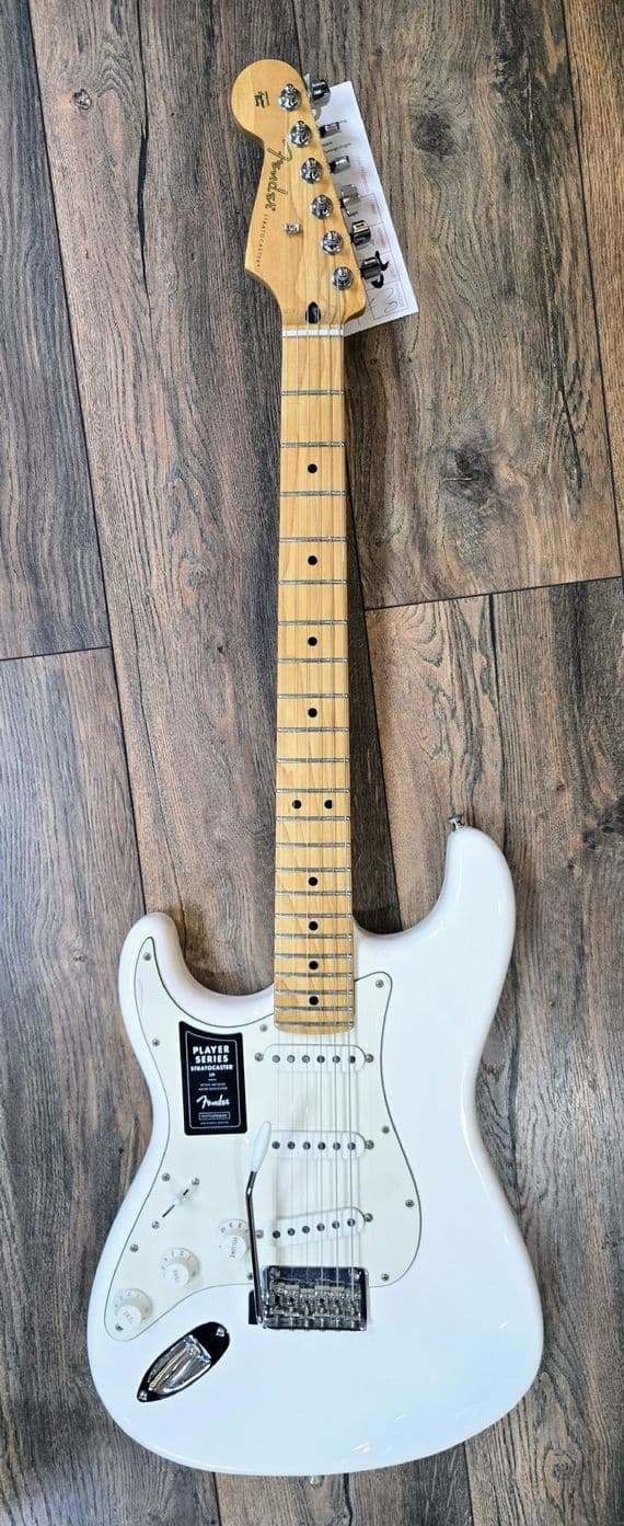 Fender Player Stratocaster Left Hand - White
