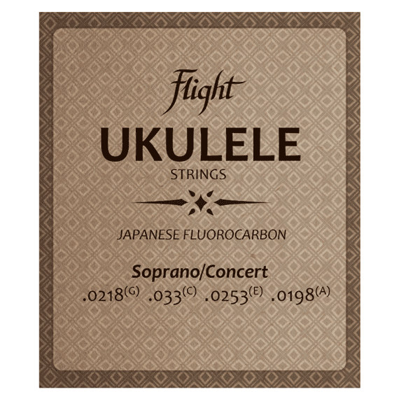 Flight Japanese Fluorocarbon Strings - Soparno/Concert Ukulele
