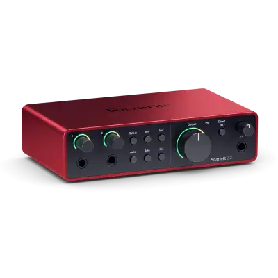 Focusrite Scarlett 2i2 4th Generation