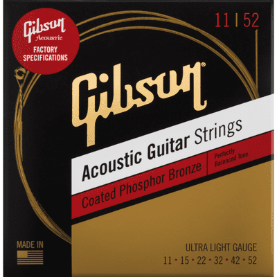 Gibson Coated Phosphor Bronze Acoustic - 11's