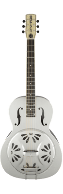 Grestch G9221 BOBTAIL™ ROUND-NECK ACOUSTIC / ELECTRIC STEEL BODY RESONATOR GUITAR