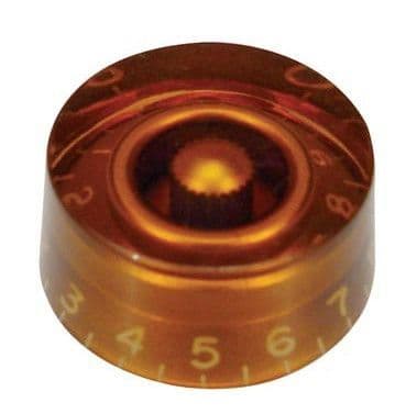 KA-110 - Speed Knob Hatbox - Trans Amber
