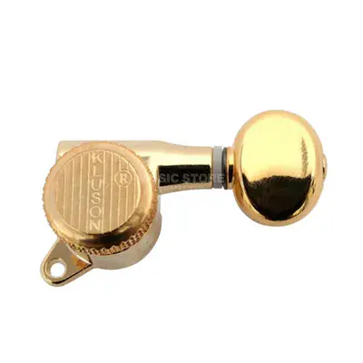 Kluson MBKL6LG - 6 in Line Gold Locking