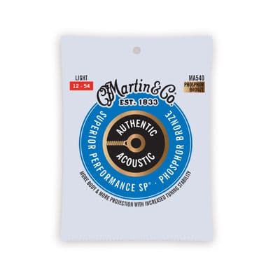 Martin Authentic Acoustic SP® Guitar Strings Phosphor Bronze - 12-53