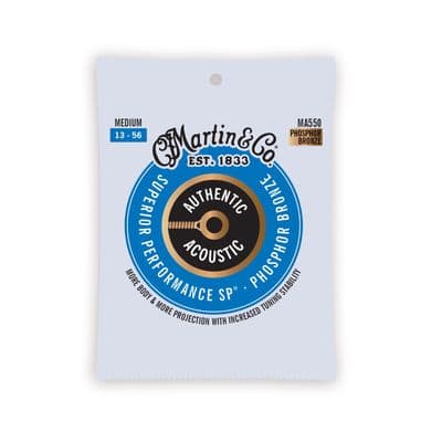 Martin Authentic Acoustic SP® Guitar Strings Phosphor Bronze - 13-56
