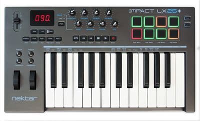 Nektar Impact LX25 + Midi Controller