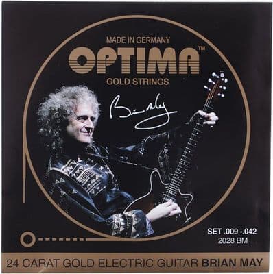 Optima Brain May Signature 24ct Gold Strings 9-42