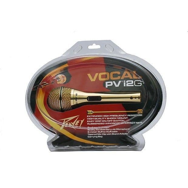 Peavey PVi2 Gold Vocal Microphone XLR