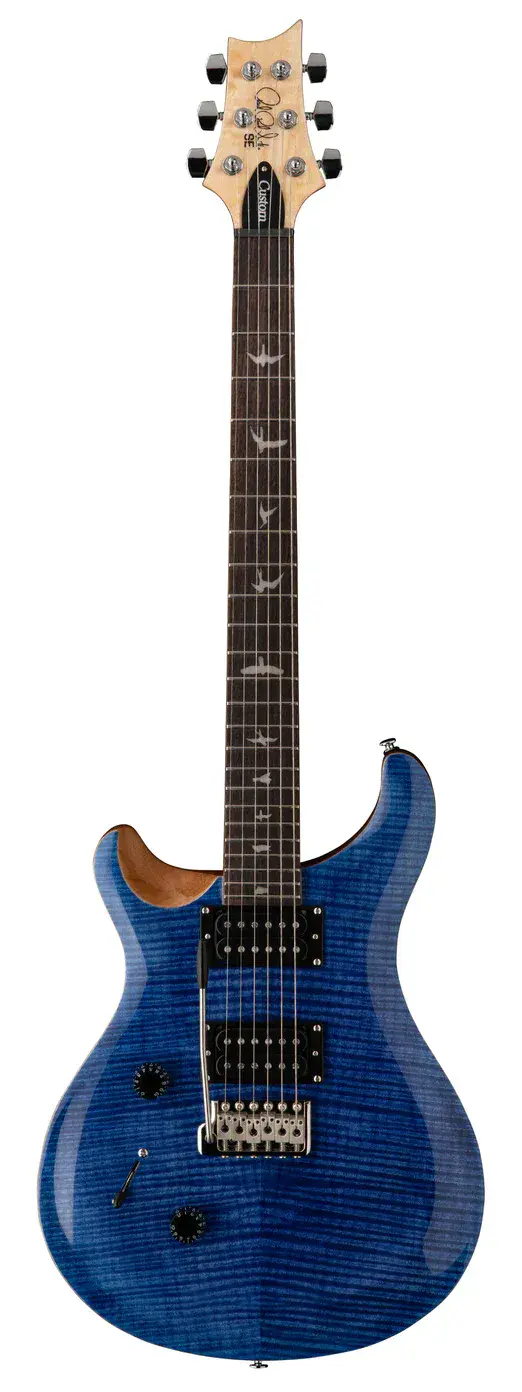 PRS SE Custom 24 Left Handed. -Faded Blue