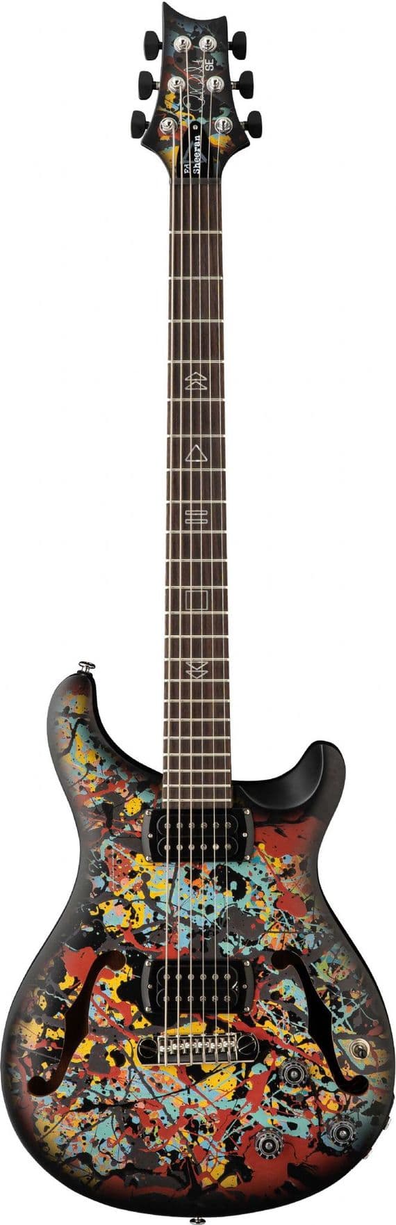 PRS SE Ed Sheeran Hollowbody Baritone - Cosmic Splash