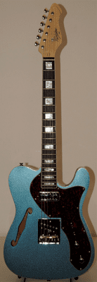 Revelation TSS Shirt Scale Thinline Tele- Lake Placid Blue