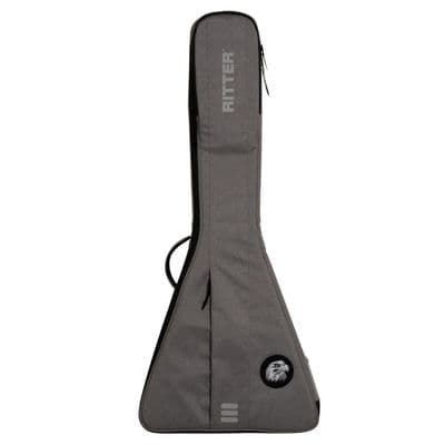 Ritter Carouge V Style Electric Guitar Bag - Elephant Grey