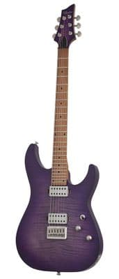 Schecter C-1 Standard Plus - Trans Purple Burst