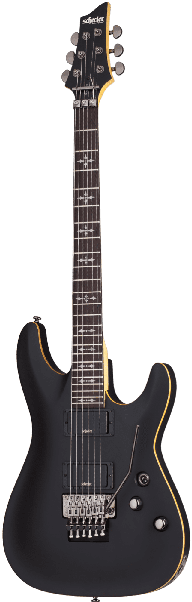 schector demon6 美品 Schecter Demon-6 FR | Aged Black Satin