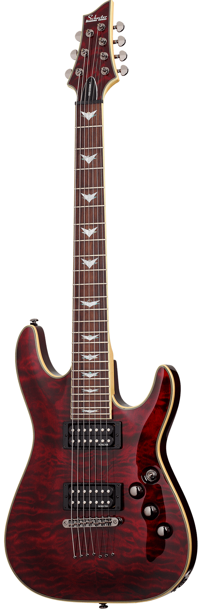 Schecter Omen Extreme-7 - Black Cherry