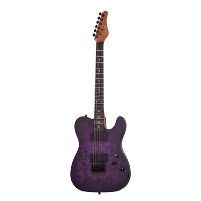 Schecter PT Standard - Purple Burst Burl