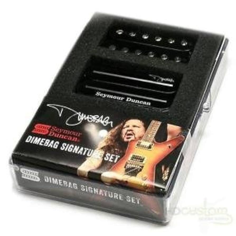 セイモアダンカンDimebag Signature Set ピックアップ Seymour Duncan Dimebag Signature Set - Black