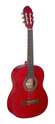 Stagg C430 3/4 Classical Guitar - Matt Red