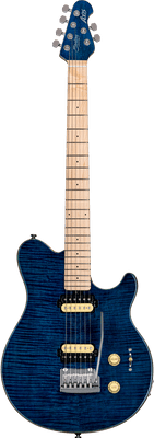 Sterling By MusicMan Axis Flame Maple - Neptune Blue