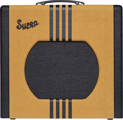 Supro Delta King 12 - Tweed & Black