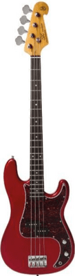 SX P Bass - Candy Apple Red