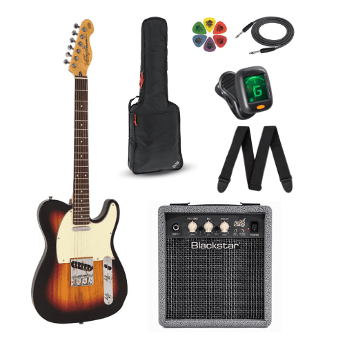 Vintage V20 Blackstar Guitar Package - Various Colours