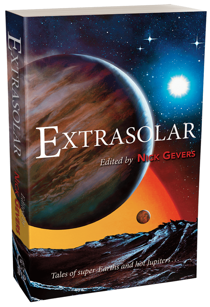 Extrasolar trade paperback edited by Nick Gevers