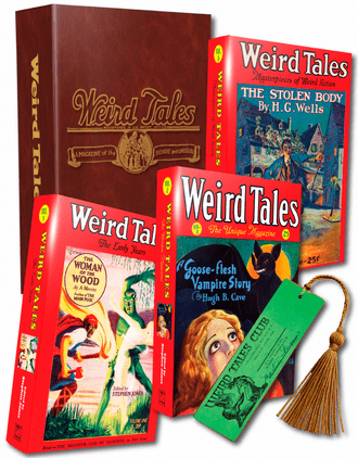 Weird Tales 3 Volume Deluxe Signed Edition [Sipcased Hardcovers Compiled & Edited by Stephen Jones