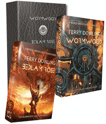 Wormwood & Bedlam Rose [2-Volume Signed Slipcased Set]  by Terry Dowling