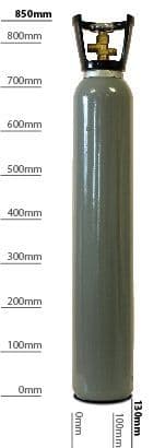 3.15KG Aquarium CO2 Bottle Refill - In Store Only