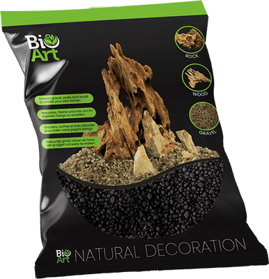 BIOART Natural Black Gravel 800g