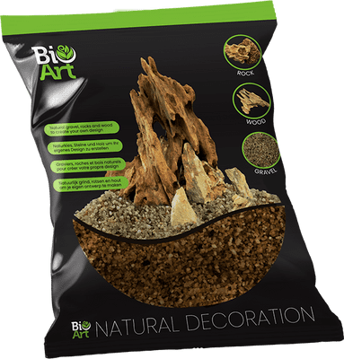 BIOART Natural Brown Gravel 800g