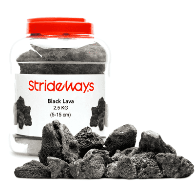 Black Lava Rock Nano Pieces 2.5KG