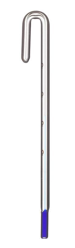 Blau Hang on Glass Thermometer 8mm