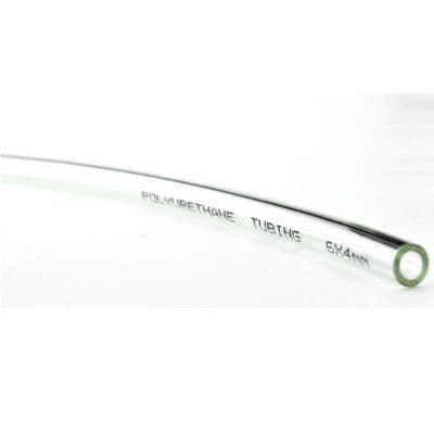 CO2 Tubing 1m Polyurethane CO2 Resistant  4/6mm