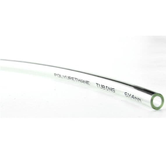 CO2 Tubing 1m Polyurethane CO2 Resistant  4/6mm